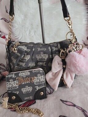 JUICY COUTURE Juicy Fan Club Shoulder Bag And Wallet